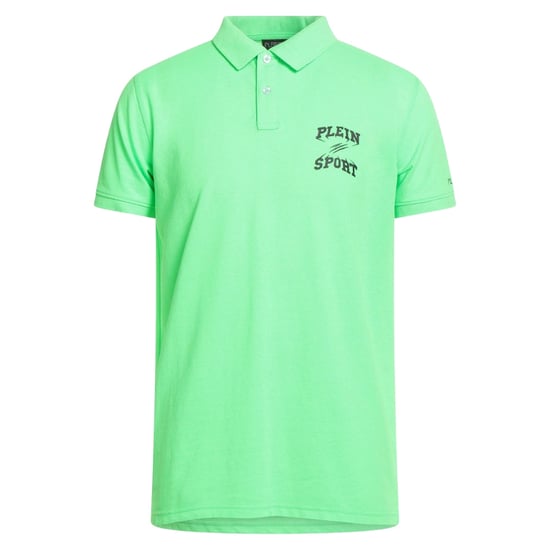 Polo Verde Con Logotipo Scratch De Plein Sport - Image 1