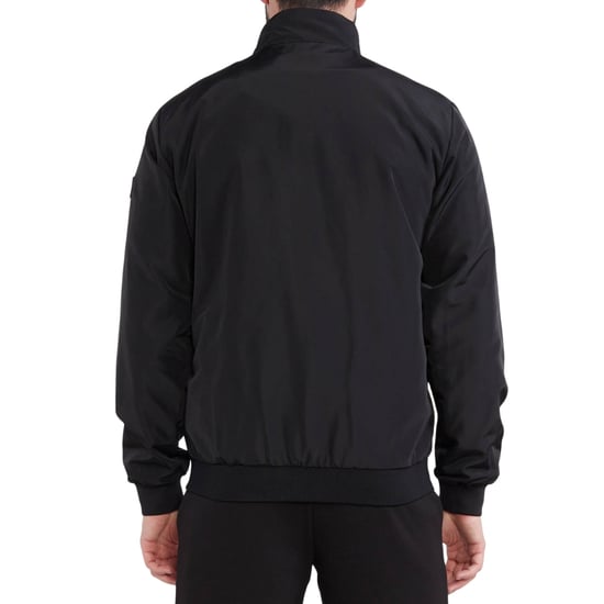 Chaqueta Negra Con El Logotipo Del Parche De Ea7 - Image 2