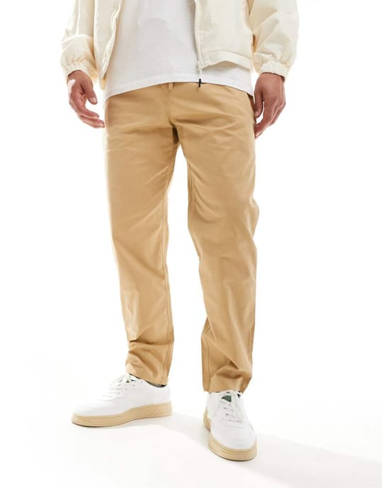 Parlez jansen avslappnade chinos i beige - Image 1