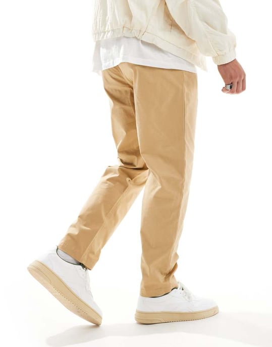 Parlez jansen avslappnade chinos i beige - Image 2