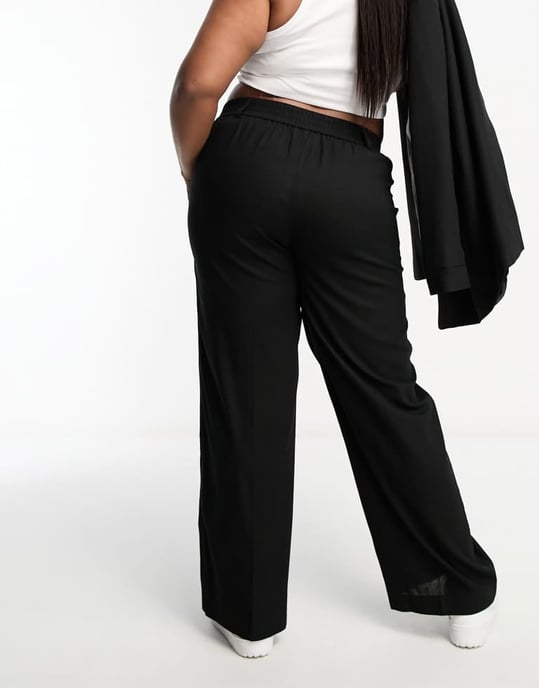 Dina vida linlook-byxor i svart - Image 2