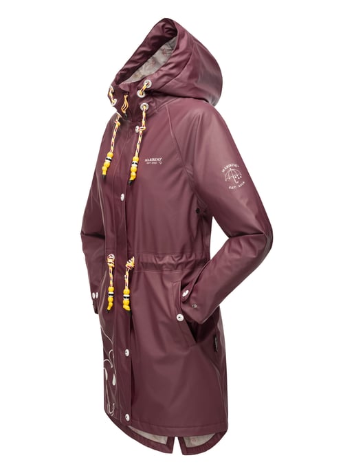Marikoo chaqueta impermeable mujer – Dancing Umbrella con capucha - Image 4