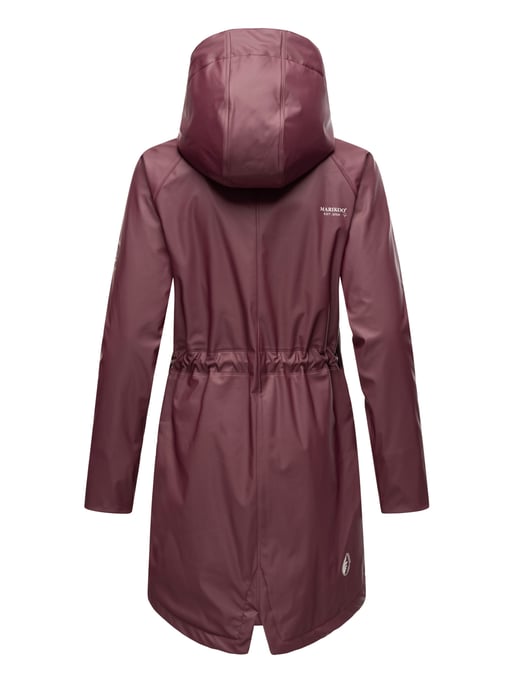 Marikoo chaqueta impermeable mujer – Dancing Umbrella con capucha - Image 5