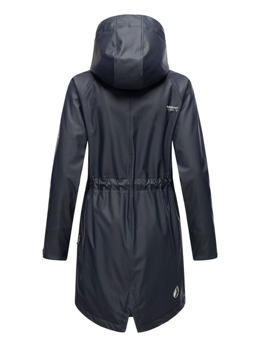 Marikoo chaqueta impermeable mujer – Dancing Umbrella con capucha - Image 5