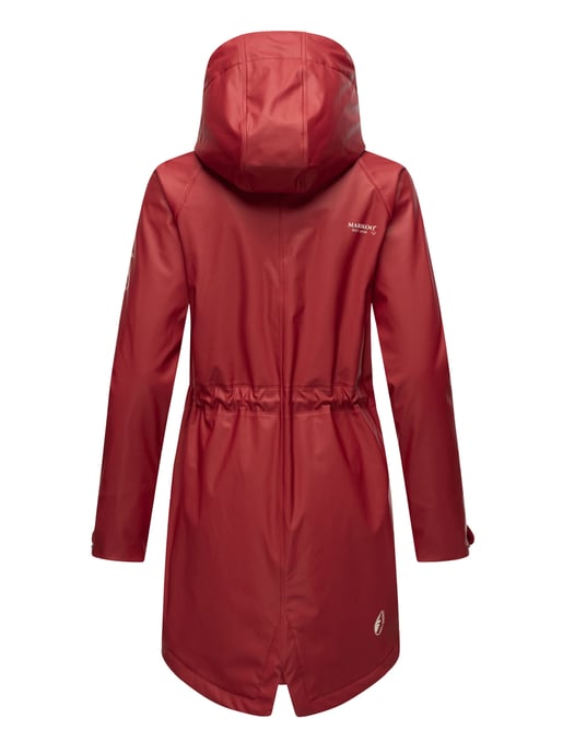 Marikoo chaqueta impermeable mujer – Dancing Umbrella con capucha - Image 5