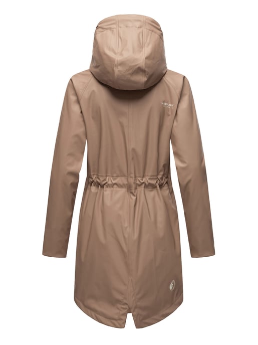 Marikoo chaqueta impermeable mujer – Dancing Umbrella con capucha - Image 5