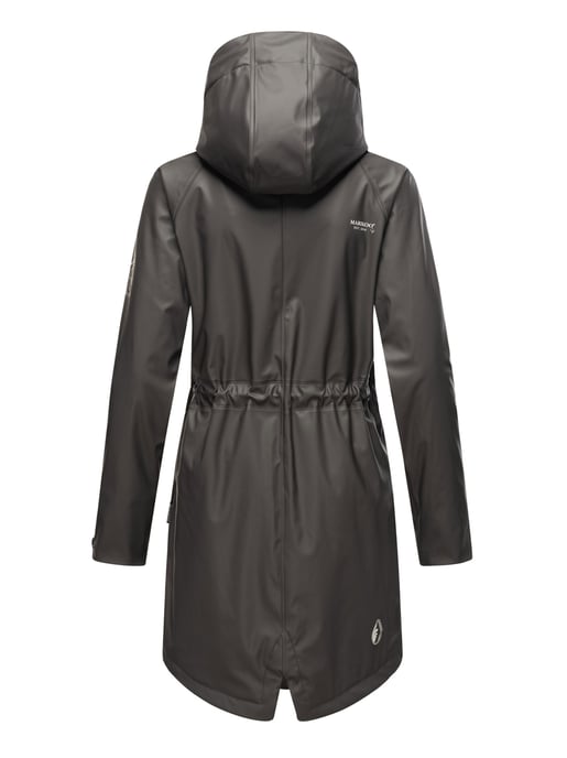 Marikoo chaqueta impermeable mujer – Dancing Umbrella con capucha - Image 5