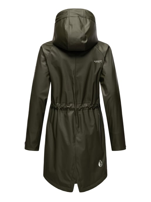Marikoo chaqueta impermeable mujer – Dancing Umbrella con capucha - Image 5