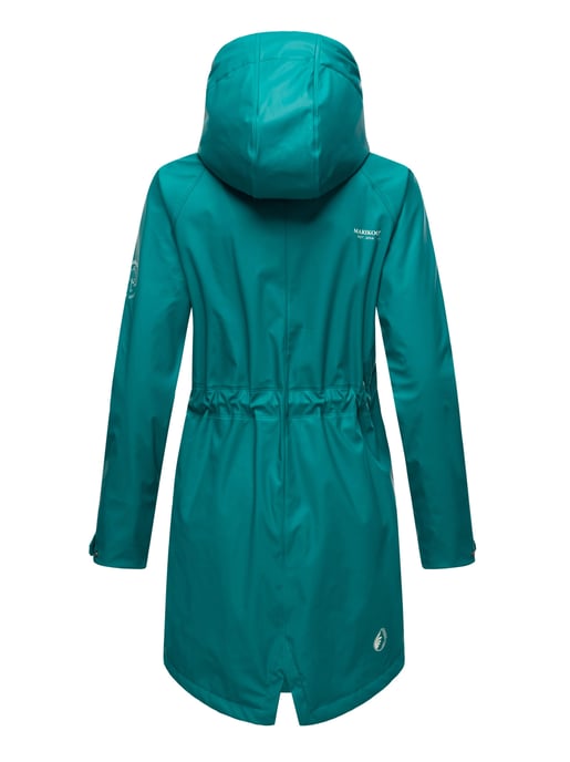 Marikoo chaqueta impermeable mujer – Dancing Umbrella con capucha - Image 5