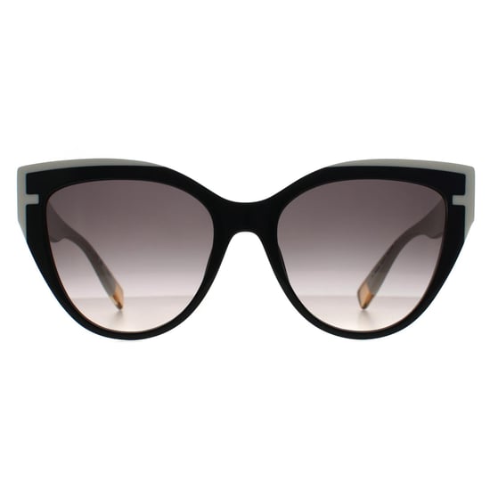 Furla Cat Eye Mujer Negro Brillante Gris Gradiente SFU694 - Image 1
