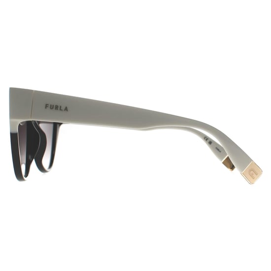 Furla Cat Eye Mujer Negro Brillante Gris Gradiente SFU694 - Image 3