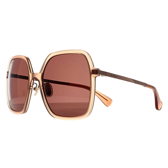 Max Mara Cuadrado Mujer Rosa Brillante Marrón MM0059-D - Image 2
