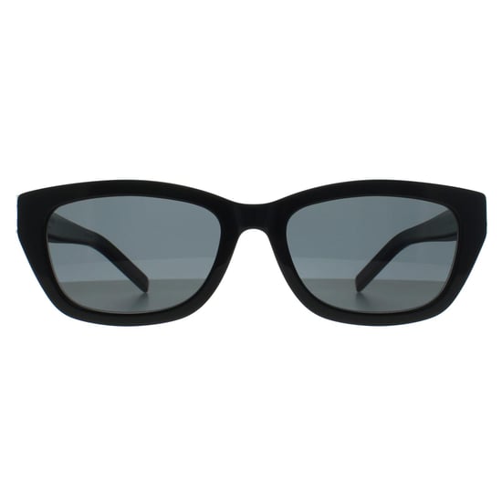 Saint Laurent Cat Eye Mujer Negro Brillante Gris SL M153 - Image 1