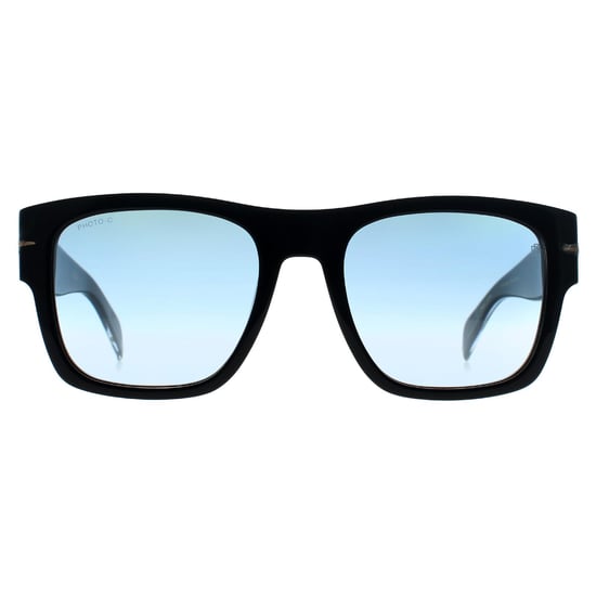 David Beckham Cuadrado Hombre Negro Azul Gradiente DB 7000/S - Image 1