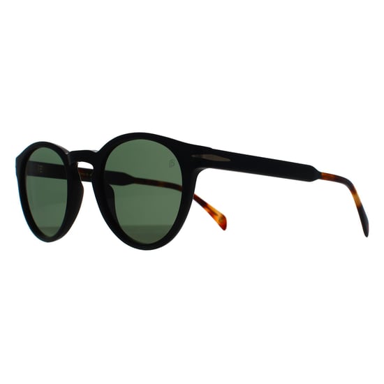 David Beckham Round Mens Negro Verde DB 1111/S - Image 2