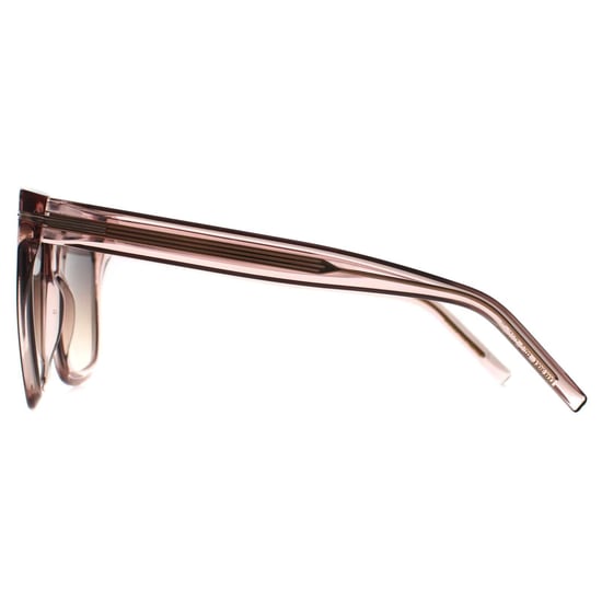 Hugo Boss Cuadrado Mujer Transparente Rosa Gris Marrón Gradiente BOSS 1656/S - Image 3