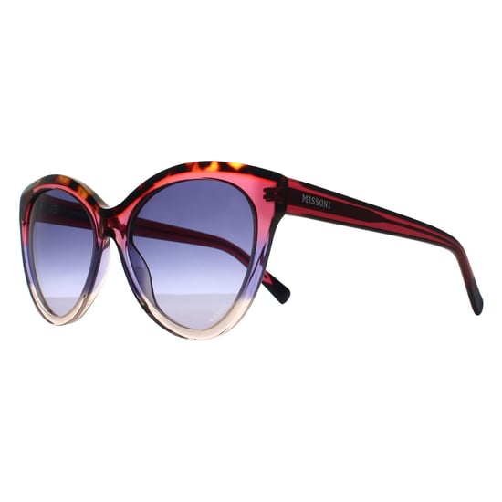 Missoni Cat Eye Womens Transparent Faded Pink Dark Purple Gradient MIS 0088/S - Image 2