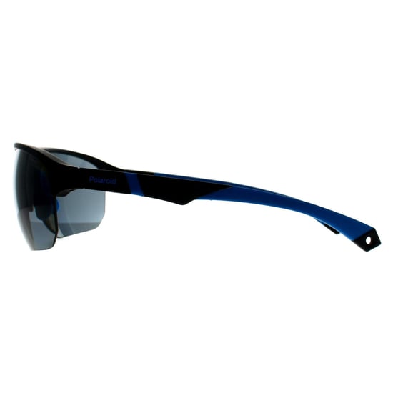 Polaroid Rectangle Hombre Negro Mate Azul Gris Polarizado PLD 7059/S - Image 3