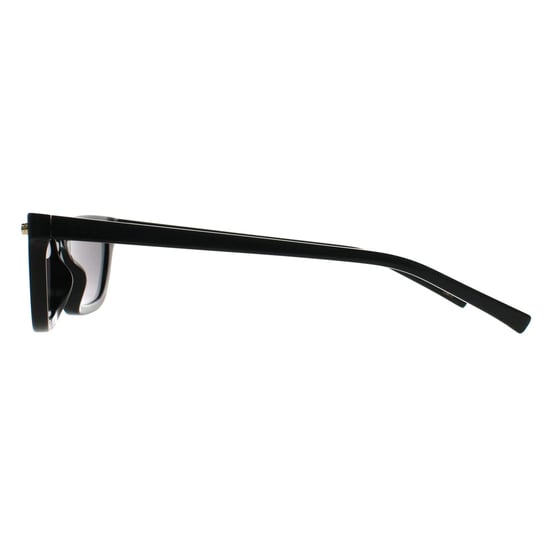 Gucci Cat Eye Mujer Gris Negro Brillante con Espejo Claro GG1944S - Image 3