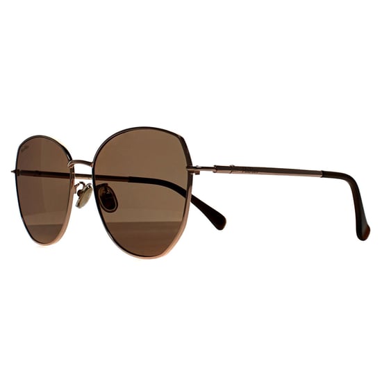 Max Mara Round Womens Oro Marrón MM0114-K - Image 2