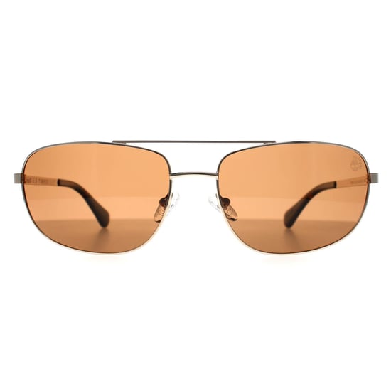 Timberland Aviator Hombre Oro Marrón Polarizado TB00045 - Image 1