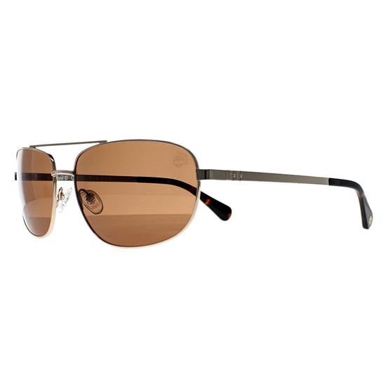 Timberland Aviator Hombre Oro Marrón Polarizado TB00045 - Image 2