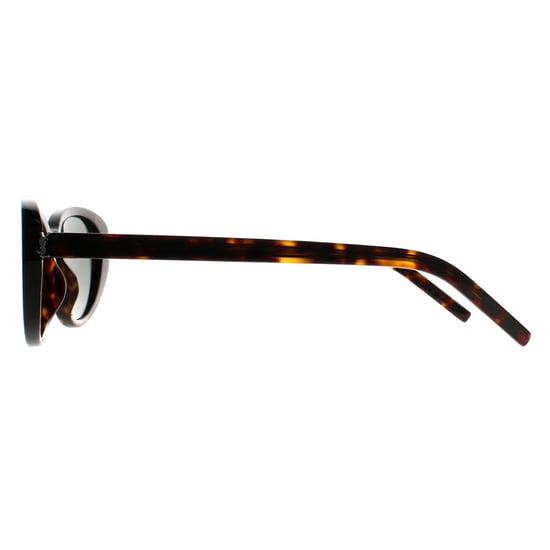 Saint Laurent Cat Eye Mujer Manchado Oscuro Habana Gris SL M154 - Image 3
