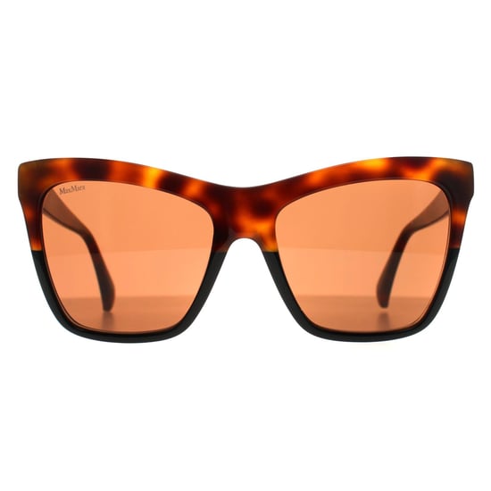 Max Mara Cat Eye Womens Havana Marrón MM0008 Logo2 - Image 1