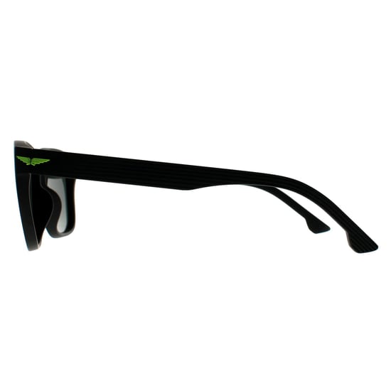 Police Rectangle Hombre Negro Mate Gris Verde Polarizado SPLB38E Tailwind 3 - Image 3
