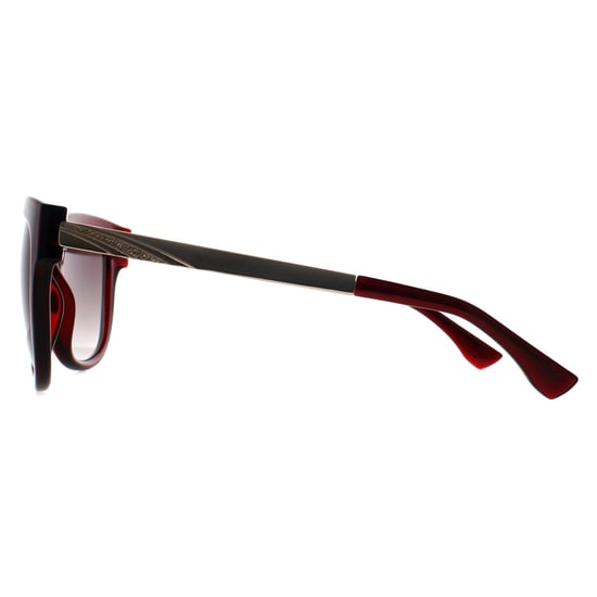 Seksy Cat Eye Womens Transparent Burgundy Smoke Grey Gradient N2807 - Image 3