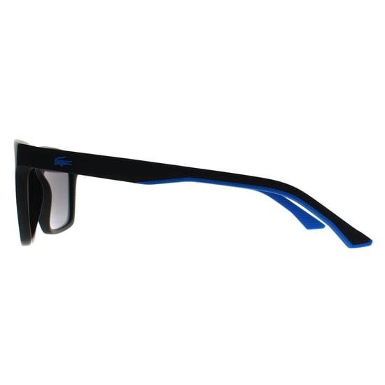 Lacoste Rectángulo Hombre Negro Mate Azul L957S - Image 3
