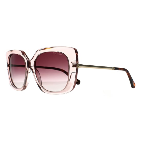 Ted Baker Butterfly Womens Cristal Rosa y Oro Marrón Gradiente TB1732 Heather - Image 2