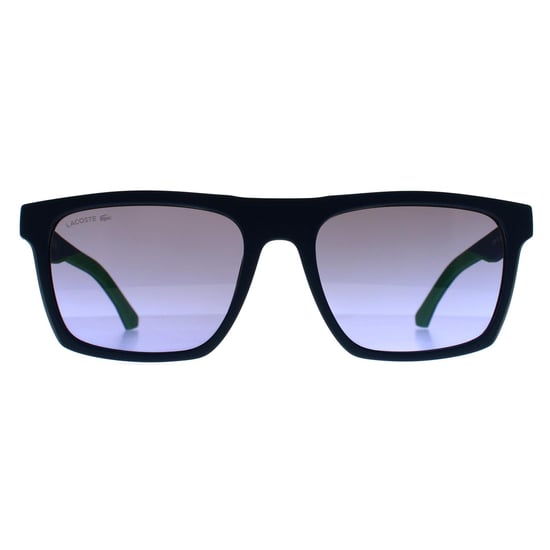 Lacoste Rectángulo Hombre Azul Mate Gradiente L957S - Image 1
