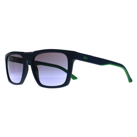 Lacoste Rectángulo Hombre Azul Mate Gradiente L957S - Image 2