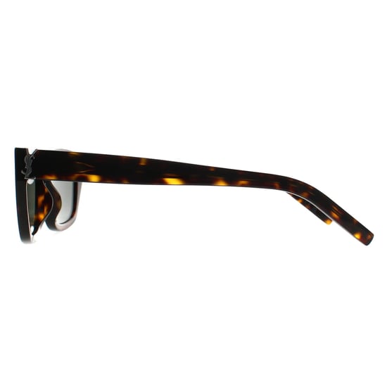 Saint Laurent Cat Eye Mujer Manchado Oscuro Habana Gris SL M153 - Image 3