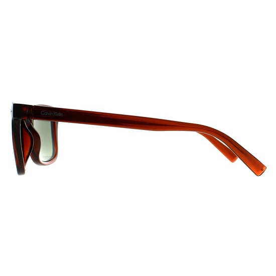 Calvin Klein Square Hombre Transparente Marrón Verde CK22555S - Image 3