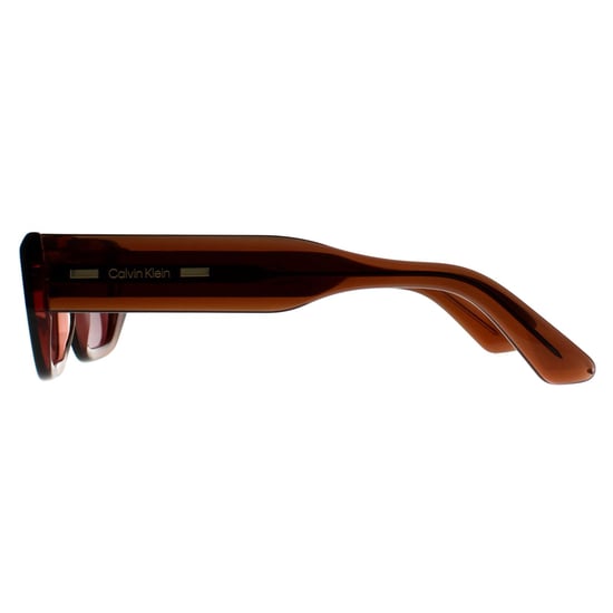 Calvin Klein Rectángulo Unisex Transparente Marrón Rosa Púrpura Oscuro CK24500S - Image 3