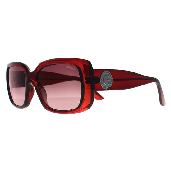 Guess Butterfly Womens Transparente Rojo Marrón Gradiente GF6167 - Image 2