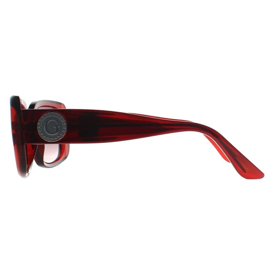Guess Butterfly Womens Transparente Rojo Marrón Gradiente GF6167 - Image 3
