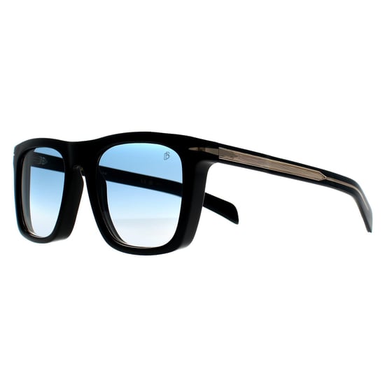 David Beckham Cuadrado Hombre Negro Gris Espejo DB 7000/S - Image 2