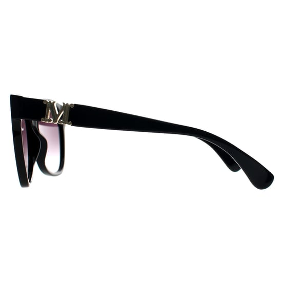 Max Mara Mariposa Mujer Negro Brillante Humo Gris Gradiente MM0014 Emme3 - Image 3
