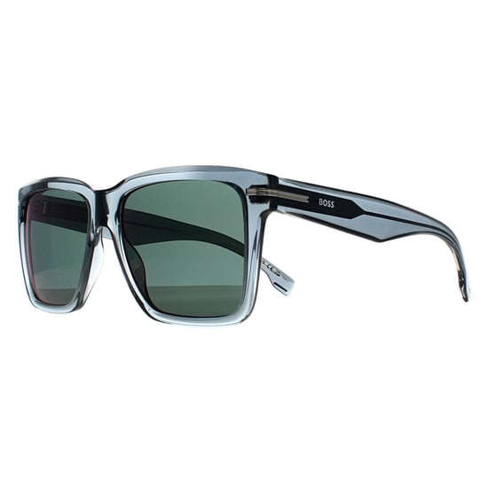 Hugo Boss Rectángulo Hombre Gris Verde Espejo BOSS 1745/S - Image 2