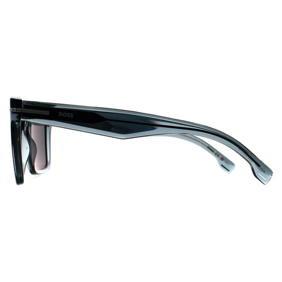 Hugo Boss Rectángulo Hombre Gris Verde Espejo BOSS 1745/S - Image 3
