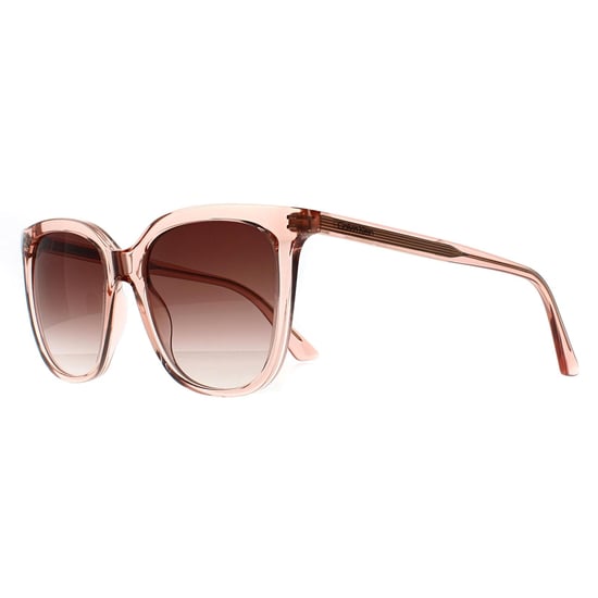 Calvin Klein Cat Eye Womens Transparent Rose Pink Peak Pink Gradient CK23506S - Image 2