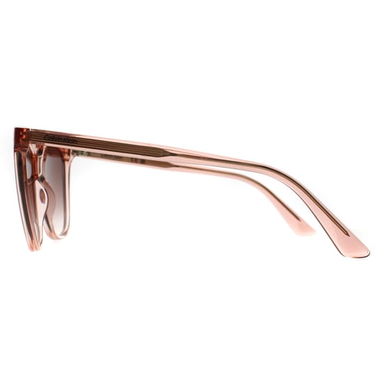 Calvin Klein Cat Eye Womens Transparent Rose Pink Peak Pink Gradient CK23506S - Image 3