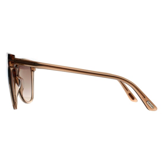 Tom Ford Cat Eye Mujer Marrón Claro Brillante Espejo Ani FT0844 - Image 3