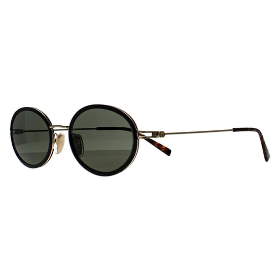 Gucci Oval Mujer Negro Oro Verde GG1980S - Image 2