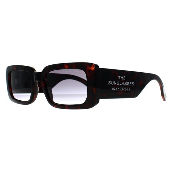 Marc Jacobs Rectangle Womens Dark Havana Grey Azure Gradient MARC 804/S - Image 2