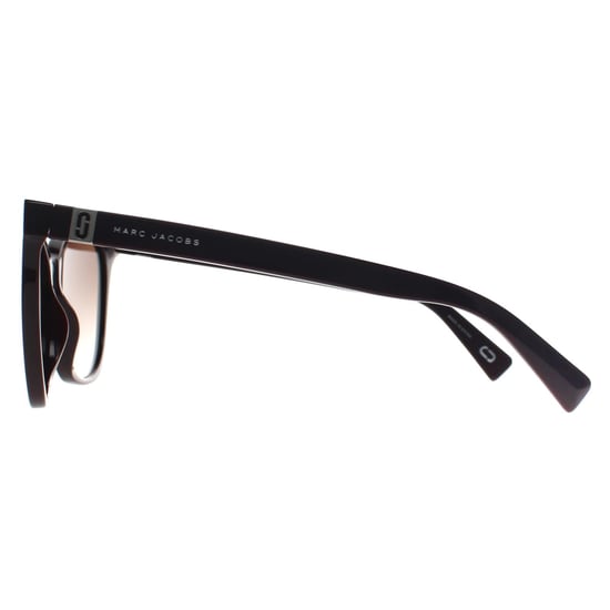 Marc Jacobs Cat Eye Womens Ciruela Marrón Gradiente Marc 336/S - Image 3
