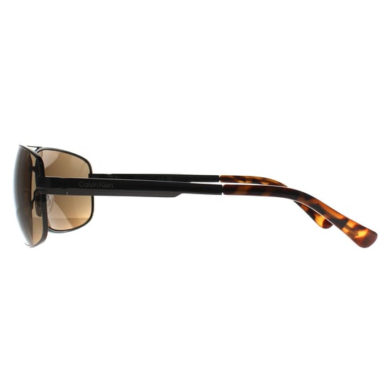 Calvin Klein Rectángulo Hombre Rutenio Marrón CK22123S - Image 3